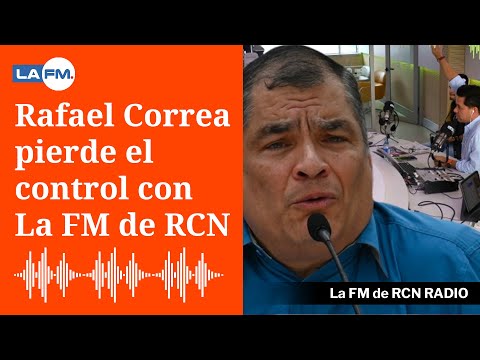 Rafael Correa pierde el control en entrevista