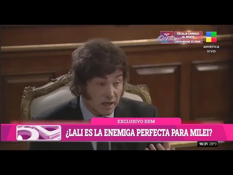 Javier Milei vs. Lali Espósito ¿La enemiga perfecta?