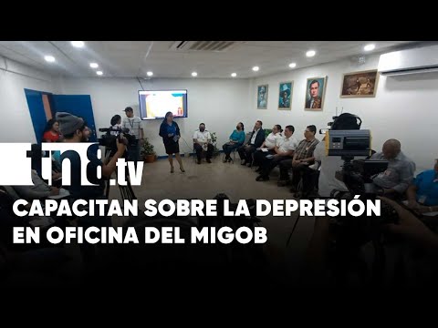 Capacitación en MIGOB sobre cómo abordar la depresión, el estrés y la ansiedad - Nicaragua
