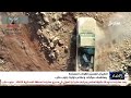 مشاهد لطيران القوات المسلحة وهو يستهدف مركبات وعناصر حوثية جنوب مأرب