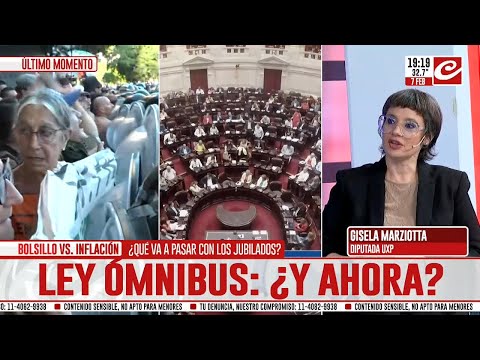 Gisela Marziotta, Diputada Nacional, en Crónica HD: Vivimos en un vértigo permanente