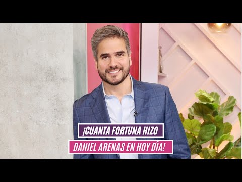 iCuanta fortuna hizo Daniel Arenas en Hoy Día!