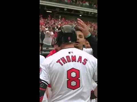 ¡GRAND SLAM DE LANE THOMAS ACERCA A GUARDIANS AL JUEGO DE CAMPEONATO! #Shorts #MLB #ALDS