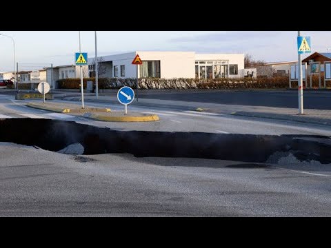 Emergencia en Islandia: se abre la tierra por temblores