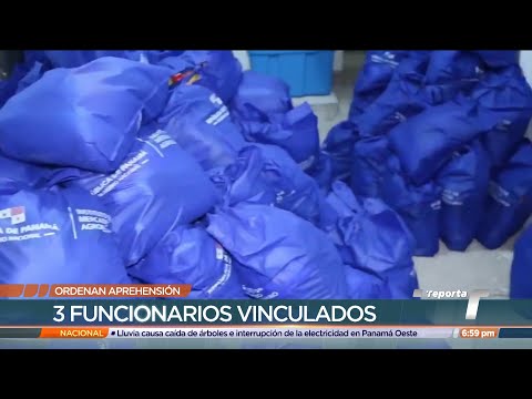 Fiscalía ordena aprehensión de tres personas por caso de bolsas de comida de Panamá Solidario