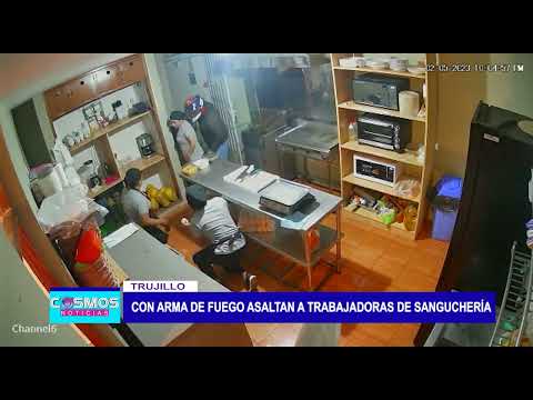 Trujillo: Con arma de fuego asaltan a trabajadoras de sanguchería