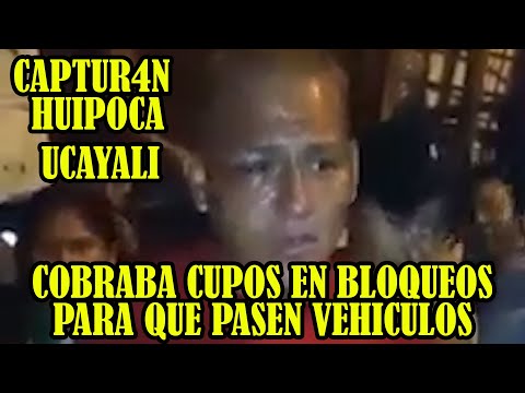 POBLACION DE HUIPOCA C4PTURA COBRADOR DE CUPOS EN PUNTOS DEBLOQUEOS PARA QUE VEHICULOS PASEN