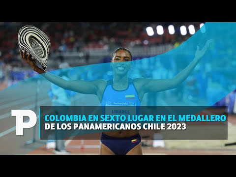 Colombia en sexto lugar en el medallero de los Panamericanos Chile 2023 |3.11.2023| TPNoticias