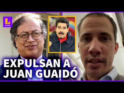 Gobierno de Gustavo Petro expulsó al opositor venezolano Juan Guaidó
