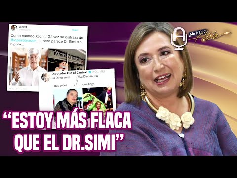 XÓCHITL GÁLVEZ reacciona a sus MEMES y RESPONDE a sus HATERS