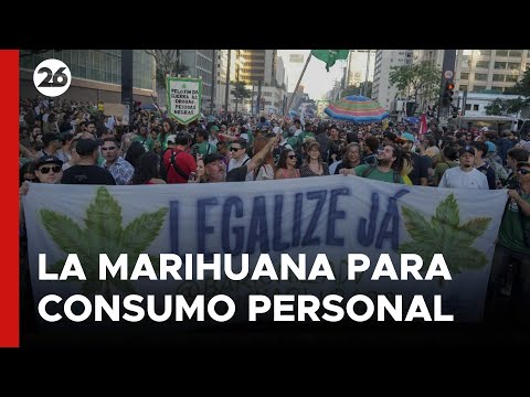Brasil despenaliza la tenencia de marihuana para consumo personal