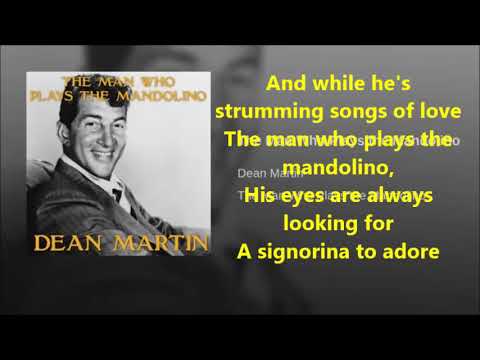 Dean Martin: The Man Who Plays the Mandolino with Lyric