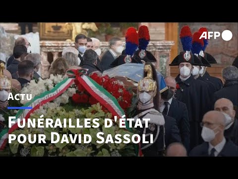 David Sassoli: funérailles en présence de nombreux dirigeants européens | AFP