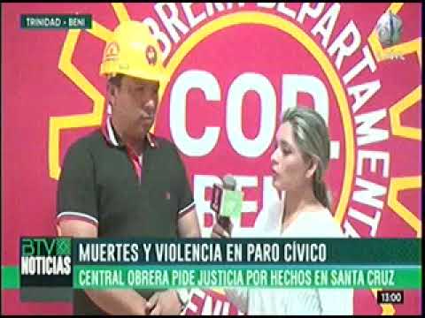 28112022   MUERTE Y VIOLENCIA EN EL PARO CIVICO   BOLIVIA TV