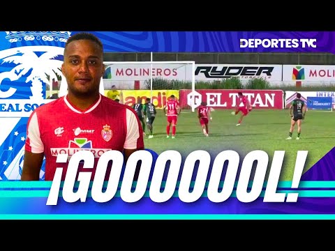 ¡Gol de Ever Alvarado! Desde el punto penal la Real Sociedad iguala 1-1 ante Juticalpa FC