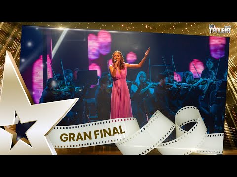 Junto a la Orquesta del Sodre, Camila fue dulzura y talento | Final | Got Talent Uruguay 3