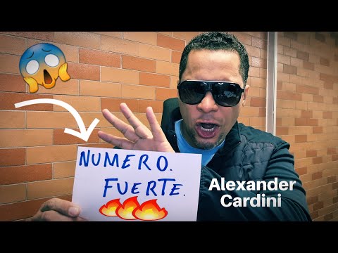 NUMERO FUERTE* | Alexander Cardini NUMEROLOGÍA,   21 y 22 de marzo
