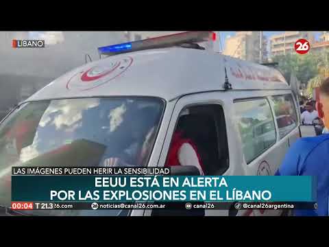 MEDIO ORIENTE | EEUU está en alerta por las explosiones en El Líbano