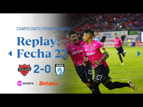 TNT Sports Replay | Ñublense 2 - 0 Deportes Iquique | Fecha 27