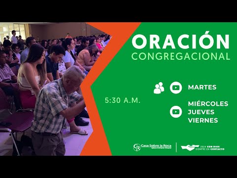 EN VIVO | ORACIÓN CONGREGACIONAL - MARTES 16/04/2024