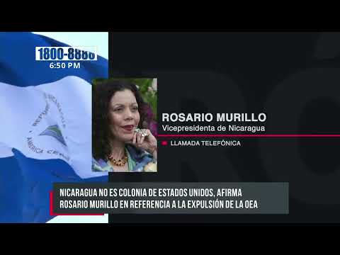 Rosario Murillo: «Nicaragua es un pueblo valiente y de carácter»