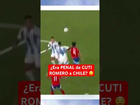 ¿Era PENAL del CUTI ROMERO a CHILE? | Polemica a Davila #Argentina #CopaAmerica #Chile