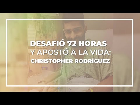 #TestimonialMSP | Christopher Rodríguez desafió 72 horas y le apostó a la vida