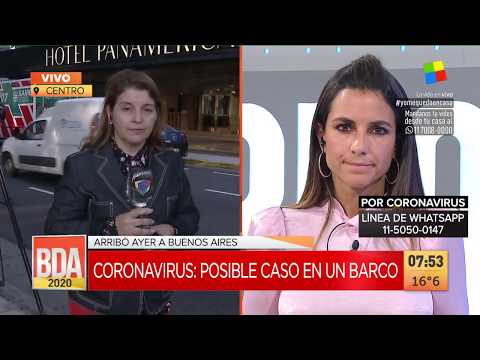 BDA | Buquebus en cuarentena por pasajero con coronavirus: Se escapó del hospital de Montevideo