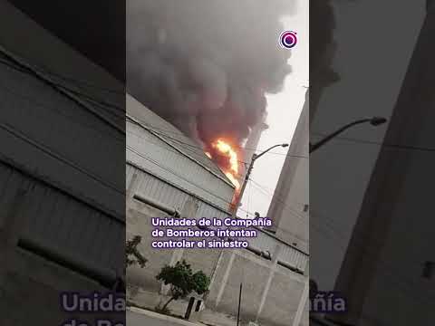 Incendio en empresa azucarera Casa Grande  #perú