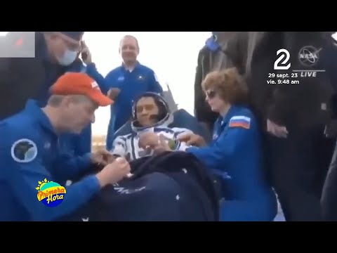 Astronauta Frank Rubio con 361 días en el espacio