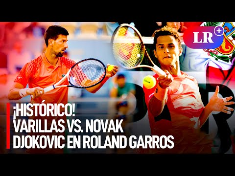 Juan Pablo Varillas clasificó a octavos de final del Roland Garros y enfrentará a Djokovic | #LR