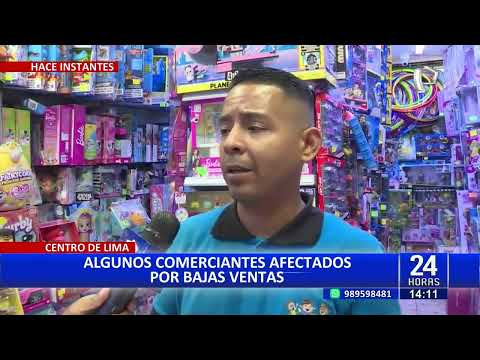 Mesa Redonda: Comerciantes afectados por bajas ventas en campaña navideña