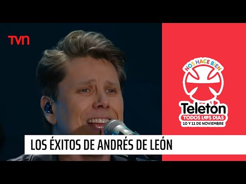 Los éxitos de Andrés de León en el cierre de Teletón 2023