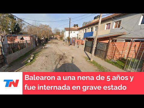 Quilmes:una nena de 5 años fue internada en grave estado tras ser baleada en una pelea entre vecinos