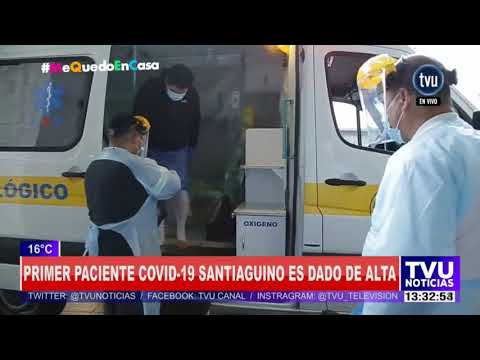 Dan de alta a primer paciente covid-19 trasladado desde Santiago a Concepción