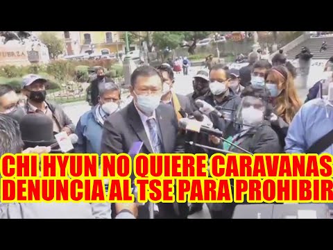 CHI HYUN PRESENTA DENUNCIA PARA PROHIBIR CARAVANAS AL TRIBUNAL SUPREMO ELECTORAL...