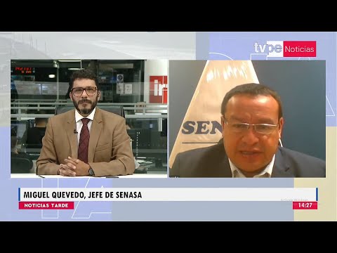Noticias Tarde | Miguel Quevedo, jefe de SENASA - 16/02/2023