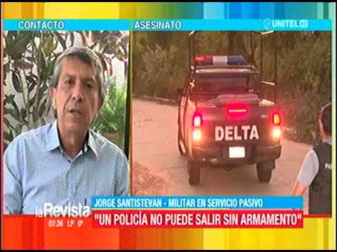 22062022 JORGE SANTIESTEBAN ASESINOS DE POLICÍAS PUEDEN SER SICARIOS NACIONALES RED UNITEL