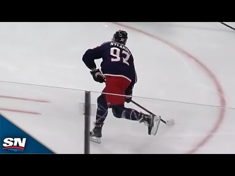 Blue Jackets Alex Nylander Pots Three Goals For First NHL Hat Trick vs. Golden Knights