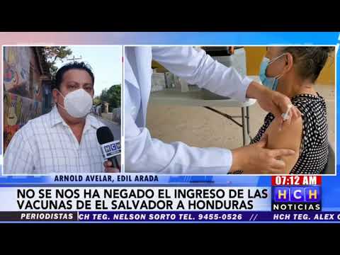 “#ElSalvador nos ayudará con toda la logística para el traslado de vacunas #Covid19”: Alcalde Arada