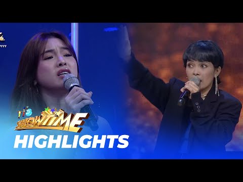 It’s Showtime: Ate Gurl Jackie, UMIYAK SA CONCERT NINA ‘KZ’?! (Kalokalike)