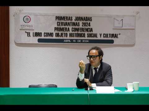 EN VIVO / Primera conferencia: El libro como objeto histórico, social y cultural