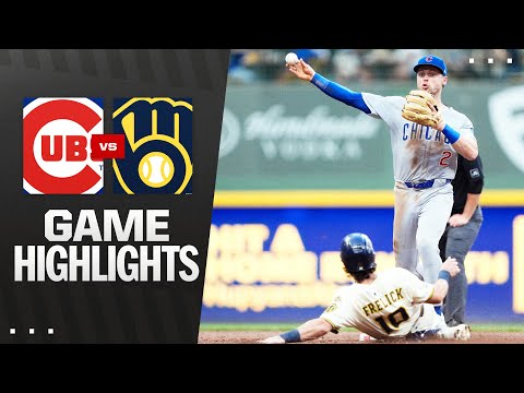 Cubs vs. Brewers Game Highlights (7/29/25) | MLB Highlights