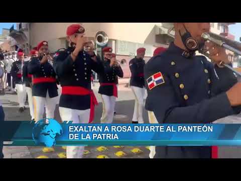 Rosa Duarte exaltada al Panteón de la Patria