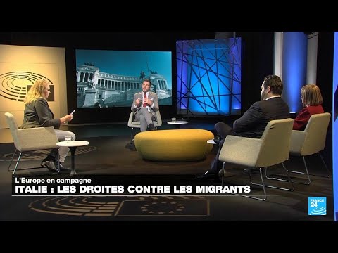 L'Europe en campagne – Italie : les droites contre les migrants • FRANCE 24