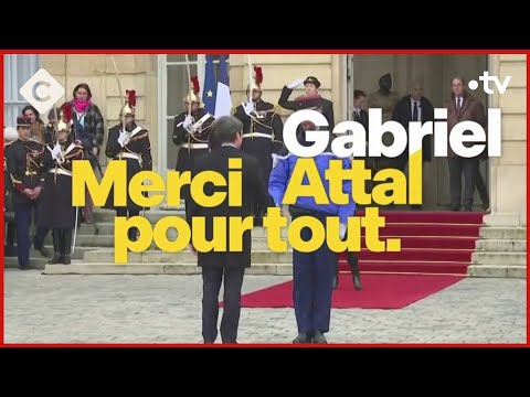 “Merci Gabriel Attal”, un documentaire de Matignon - L’ABC - C à Vous - 18/01/2024