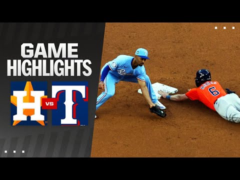 Astros vs. Rangers Game Highlights (4/7/24) | MLB Highlights