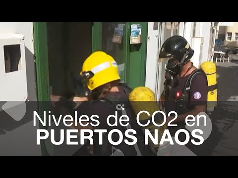 Red de trampas alcalinas para medir los niveles de CO2 en Puertos Naos