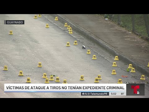 Mortal ataque a tiros en Guaynabo: hallan 96 casquillos y $20 mil cash