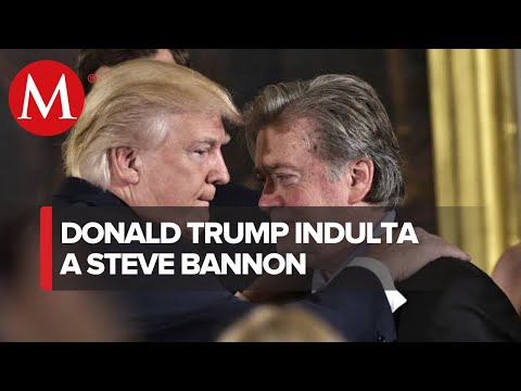 Trump indulta a Steve Bannon, su ex asesor de campaña